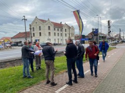 Semaforizare până la sfârșitul anului la intersecția dintre DN 7 și strada Gării (la moară) din Vladimirescu