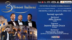 Tenorul ANGELO FORTE vă invită în turneul 3 TENORI ITALIENI, pe 23 mai la Filarmonica de Stat Arad