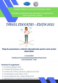 Târgul Educației 2023 la Expo Arad