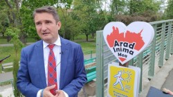 La Arad a fost inaugurată Promenada inimilor