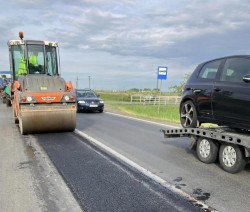 Restricții de circulație pe DN 7 între Pecica și Nădlac datorită lucrărilor de reparații la partea carosabilă