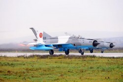 MiG-21 LanceR a ieșit la ”pensie”. Ultimele zboruri au avut loc la Baza Aeriană de la Câmpia Turzii