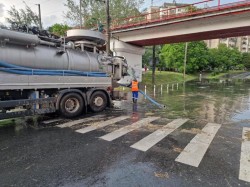 Intervenții pentru limitarea efectelor cauzate de precipitațiile abundente 