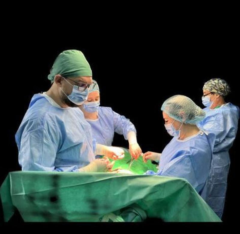 Intervenție chirurgicală dificilă efectuată la Blocul Operator Ginecologie din cadrul Spitalului Județean Arad