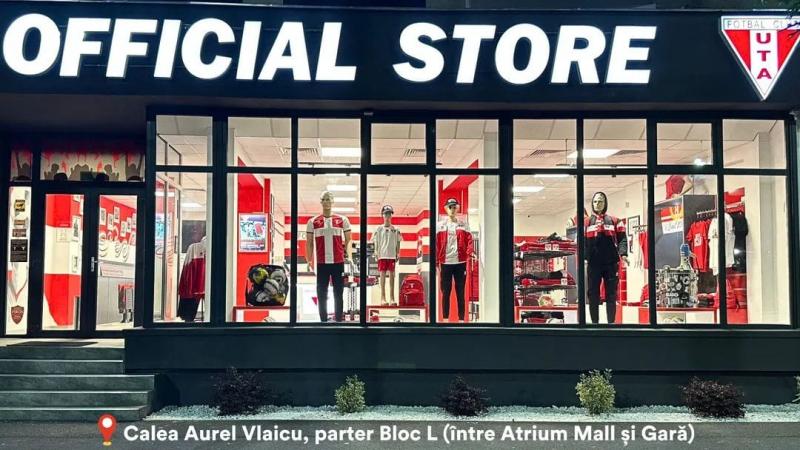 Suporter Club UTA a deschis un nou magazin în Arad