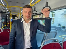 Sergiu Bîlcea: „Sper că Vinerea Verde va încuraja arădenii să folosească transportul în comun”

