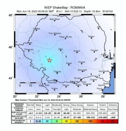 România zguduită continuu de cutremure. A fost rândul Gorjului