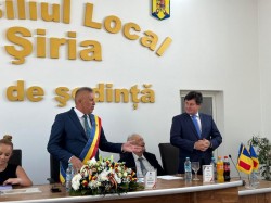 Iustin Cionca – cetățean de onoare al comunei Șiria