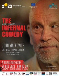 Spectacolul „The Infernal Comedy” va avea încă o reprezentație la Timișoara
