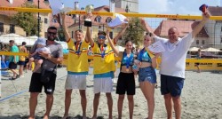 CS Pro Volei Arad - Bula Victor și Onofrei Adi  s-au întors acasă cu Aurul, iar Rif Ana și Bobiș Carla au adus acasă Bronzul de la Campionatul Național de Volei pe nisip de la Sibiu
