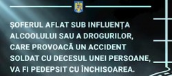 Urmările consumului de alcool și droguri la volan
