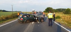 DN 7 blocat de un accident cu victime miercuri dimineața