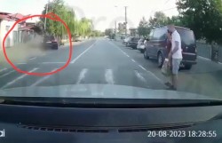 Doi pietoni la un pas de tragedie. Un alt șofer drogat cât pe ce să omoare doi oameni nevinovați