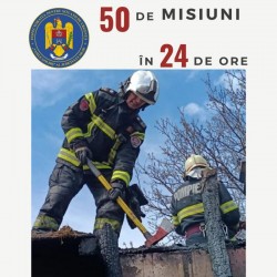23 august incendiar pentru pompierii arădeni. 50 intervenții în situații de urgență în doar 24 de ore
