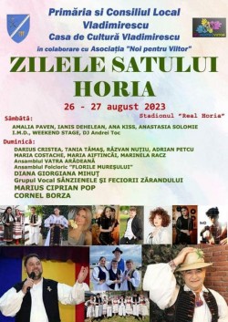 Decizie grea pentru arădeni. Zilele Aradului versus Zilele satului Horia