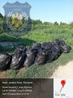Deși unii clamează constant sloganul ”fără penali”, câteodată sunt buni și aceștia la ceva. 17 condamnați penal au strâns 20 tone de gunoaie într-o lună în Arad
