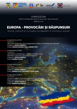 Simpozionul „Europa – provocări și răspunsuri” la cea de-a doua ediție