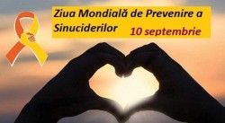 10 septembrie - Ziua mondială pentru prevenirea suicidului. La nivel global în fiecare an peste 703.000 de oameni își iau propria viață


