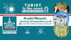 „În spatele ușilor închise” revine cu un nou tur inedit: „Aradul Masonic”