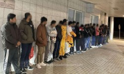 59 de migranți  depistați la PTF Nădlac II înghesuiți într-un container