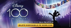 Premieră în România: Concert „DISNEY 100” pe 2 noiembrie, la Sala Palatului 