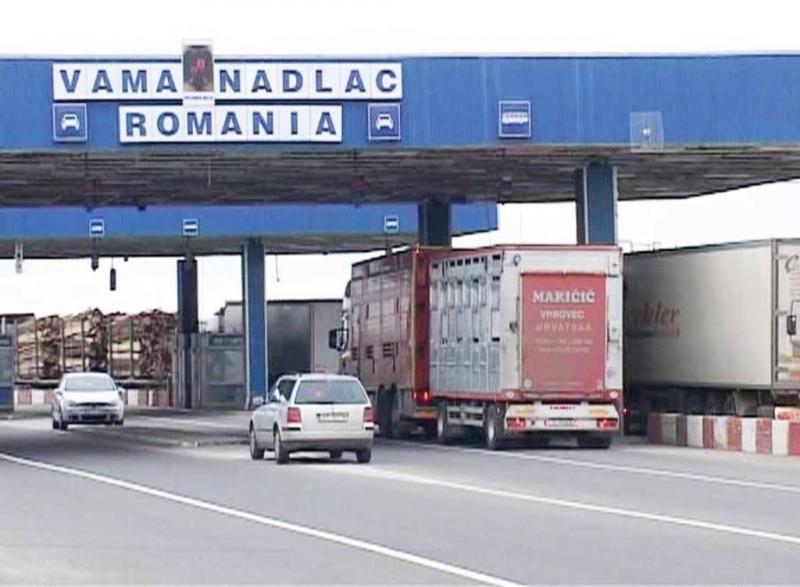 Razie pe linia evaziunii fiscale la vama Nădlac I. 4 firme amendate cu suma de 200.000 de lei pentru nereguli la transporturile de bunuri cu risc fiscal ridicat
