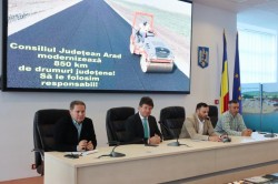 Noi strategii de protejare a drumurilor județene au fost dezbătute la Consiliul Județean Arad
