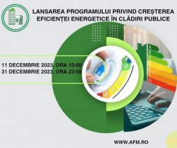 Lansarea programului privind creșterea eficienței energetice în clădiri publice