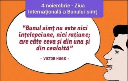 Pentru cei ce încă îl caută: 4 noiembrie 2023 - Ziua Internațională a Bunului Simț


