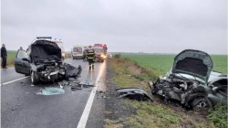 Tragedie pe șosea în vestul țării. O femeie a murit pe loc și alte trei persoane au fost rănite