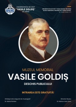Muzeul Memorial „Vasile Goldiș” la U.V.V.G. Arad