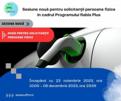 Sesiune nouă în cadrul Programului Rabla Plus pentru persoane fizice