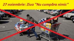27 noiembrie - Ziua "Nu cumpăra nimic"