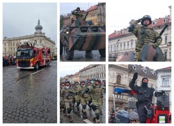 Parada prilejuită de Ziua Națională a României la Arad