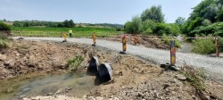 Au fost obținute avizele necesare refacerii podului de la Minișel