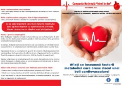 ”Inimi în dar”! Dăruiți o inimă sănătoasă celor dragi! Cunoașteți-vă riscul și preveniți apariția bolilor cardiovasculare

