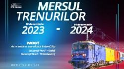 Noutăți CFR Călători în noul Mers al Trenurilor ce a intrat în vigoare din 10 decembrie