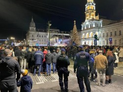 Jandarmi arădeni vor fi la datorie în noaptea dintre ani la spectacolul organizat în municipiul Arad