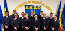 ”Bobocii” Poliției din Arad angrenați în activități de pregătire de specialitate

