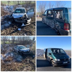 Accident grav cu victime multiple între Șimand și Andrei Șaguna