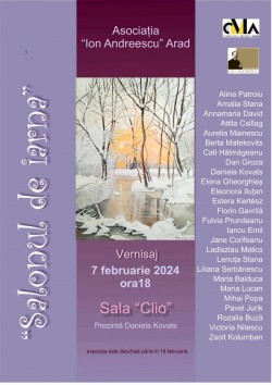 Vernisajul expoziției ”Salonul de iarnă” la Sala Clio a Muzeului de Artă Arad
