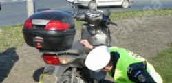  Infracțiuni rutiere cu motociclist și șofer băuți în prima zi a săptămânii