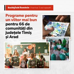 Smithfield România: 20 de ani de fapte bune, pentru comunitate 