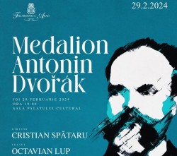 Medalion Antonin Dvořák în ultima zi din februarie la Filarmonica Arad