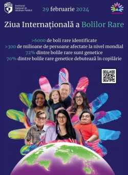 29 februarie 2024 - Ziua Internațională a Bolilor Rare. Pe plan mondial sunt înregistrate peste 6.000 de boli rare

