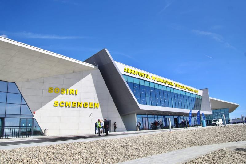 Festivitatea de accedere a României în spațiul aerian Schengen aerian la Aeroportul Timișoara