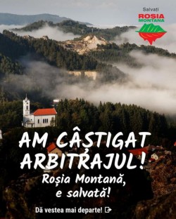 Surpriză de proporții. România a câștigat procesul Roşia Montană