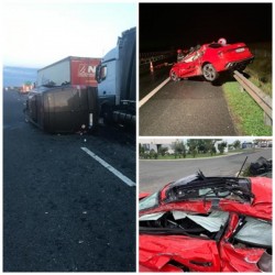 Amenzile de aproape 1 milion de lei au contribuit la reducerea accidentelor pe ”Autostrada Vestului”. Cel puțin așa reiese din bilanțul Poliției