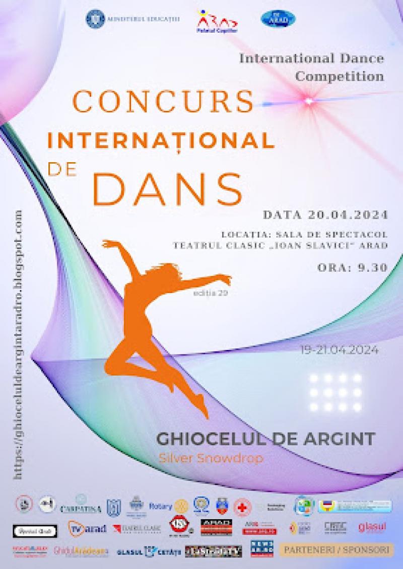 Concursul internațioanla de dans ”Ghiocelul de Argint” la a 29-a ediție