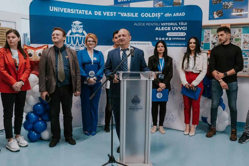 Târg educațional la Universitatea de Vest „Vasile Goldiș” din Arad